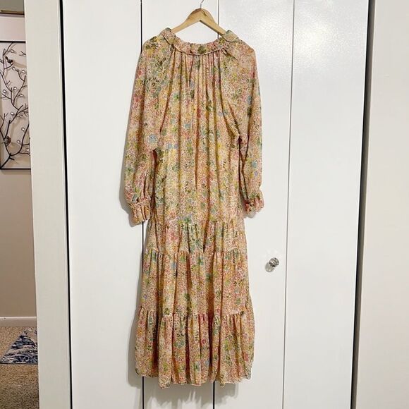 Free People Feeling Groovy Maxi Dress Mauve Size M - Picture 6 of 8